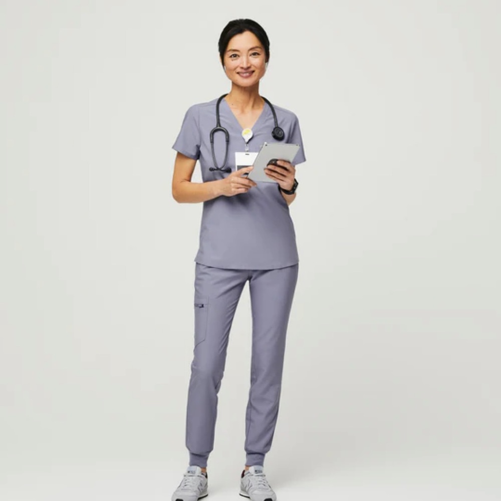 Vapor blue FIGS scrubs